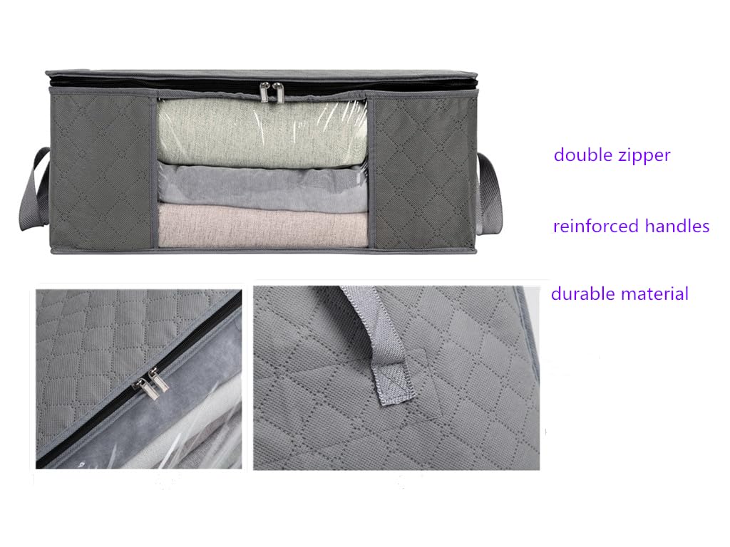 Aufbewahrungsbehälter, Schranktaschen: Behälter, Organizer, Tasche, Boxen, Kleidung, Behälter, Organisation für die Organisation von Decken, Stoff, Kissen, Laken, Pullover und Aufbewahrungstaschen mit