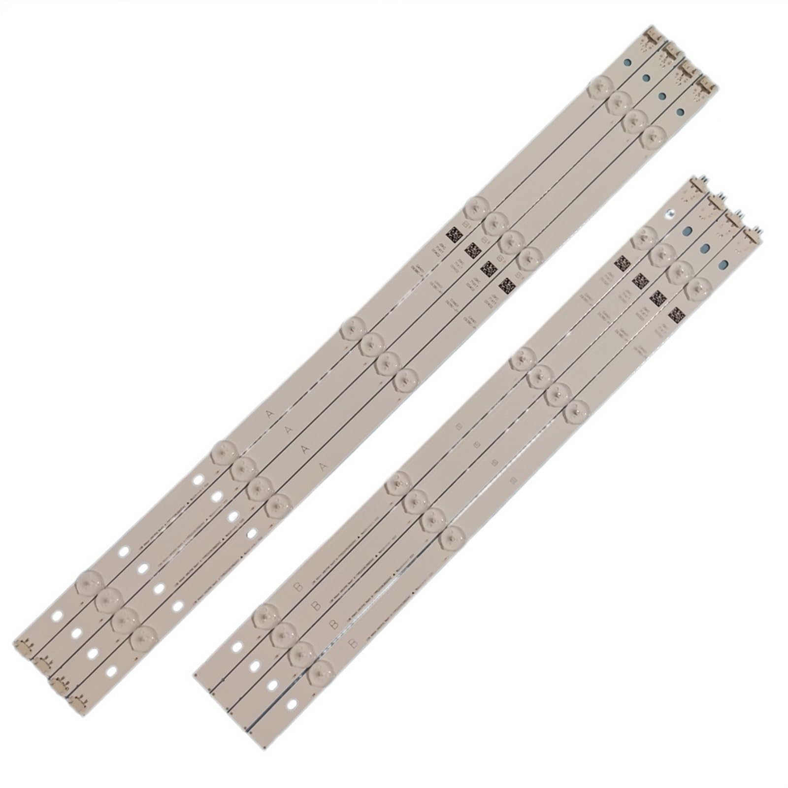 Tira de retroiluminación LED de 8 piezas compatible for LG 49UK6200PUA 49UK6300PLB 49UJ635V 49UJ634V 49UF640T 49UH6100 49UH619V 49LF510V 49uf6409 49UJ630V