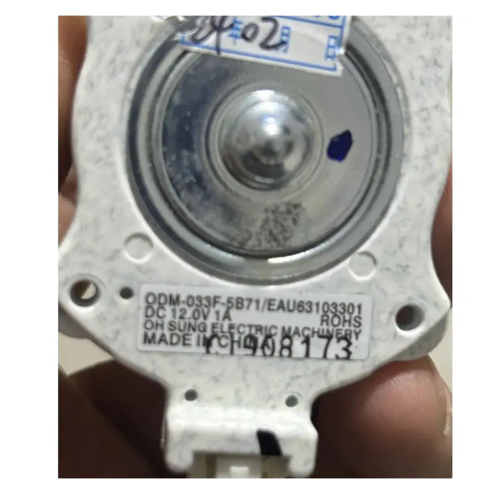LIUCH 1 Uds. Motor de Ventilador de CC for refrigerador/congelador ODM-033F-5B71/EAU63103301 DC12V