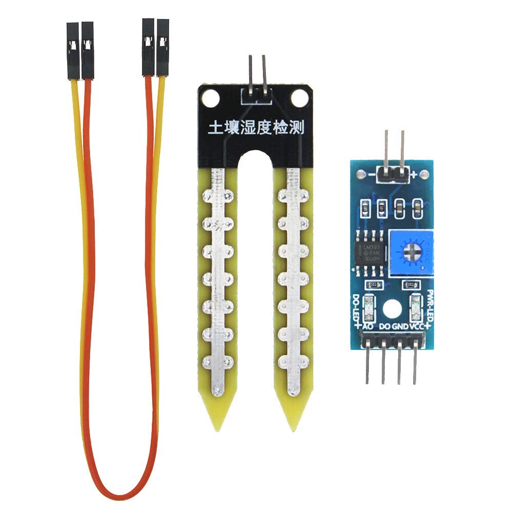 Shanaa eSpot Soil Moisture Meter, Soil Humidity Sensor, Soil Hygrometer | 5V Soil Moisture Sensor Module with LM293 for Arduino, Raspberry Pi, Smart DIY Robot Smart Car & Gardening Automation.-image-14