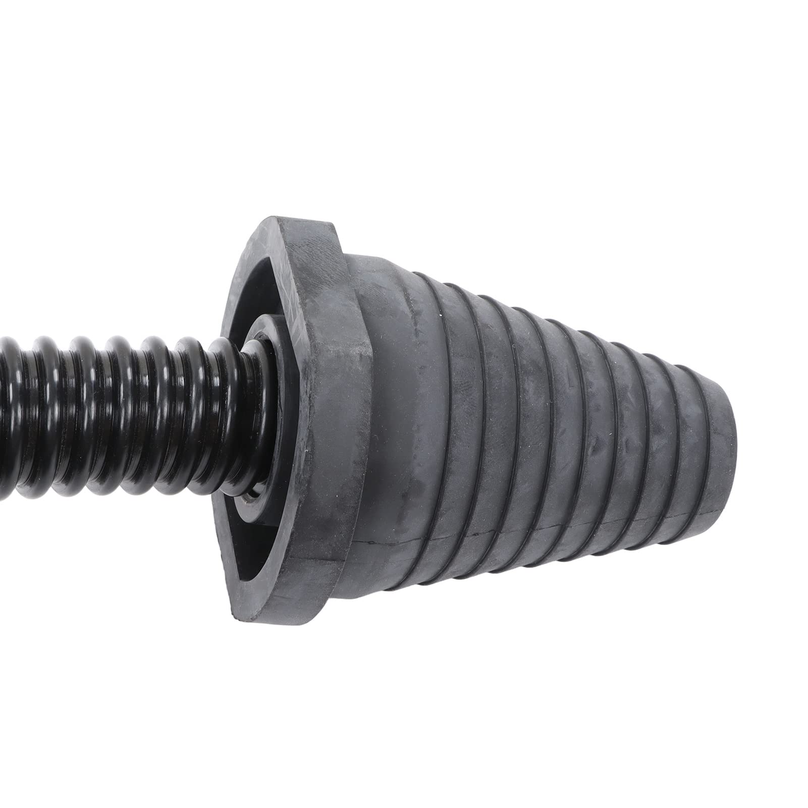 Manguera para herramientas eléctricas de recolección de polvo, pieza de repuesto flexible para amoladora de pared, tubo roscado corrugado de goma con conector para aspiradoras,