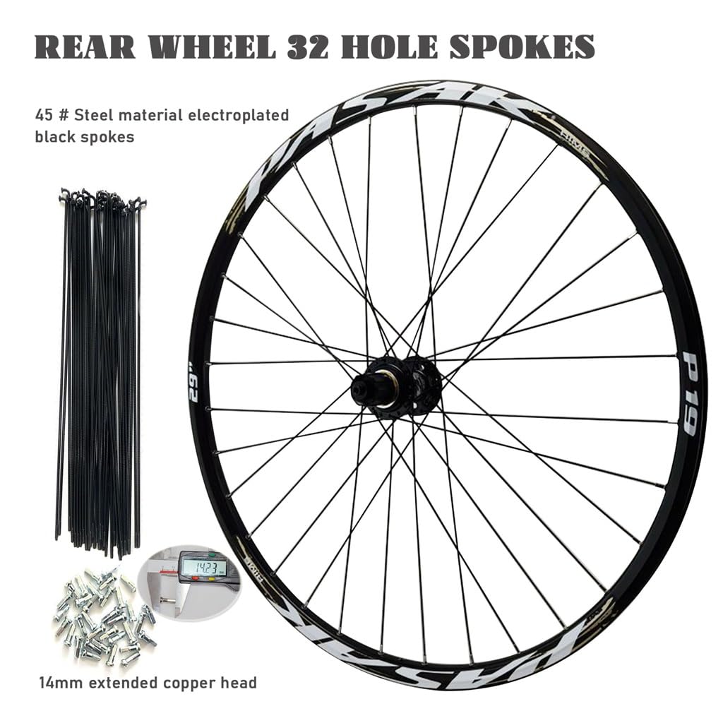 Roues VTT 26 Pouces 27,5 Pouces 29 Pouces ER, Jantes en Alliage d'aluminium 32 Trous, roulements étanches, pour Cassette 7-12 Vitesses.