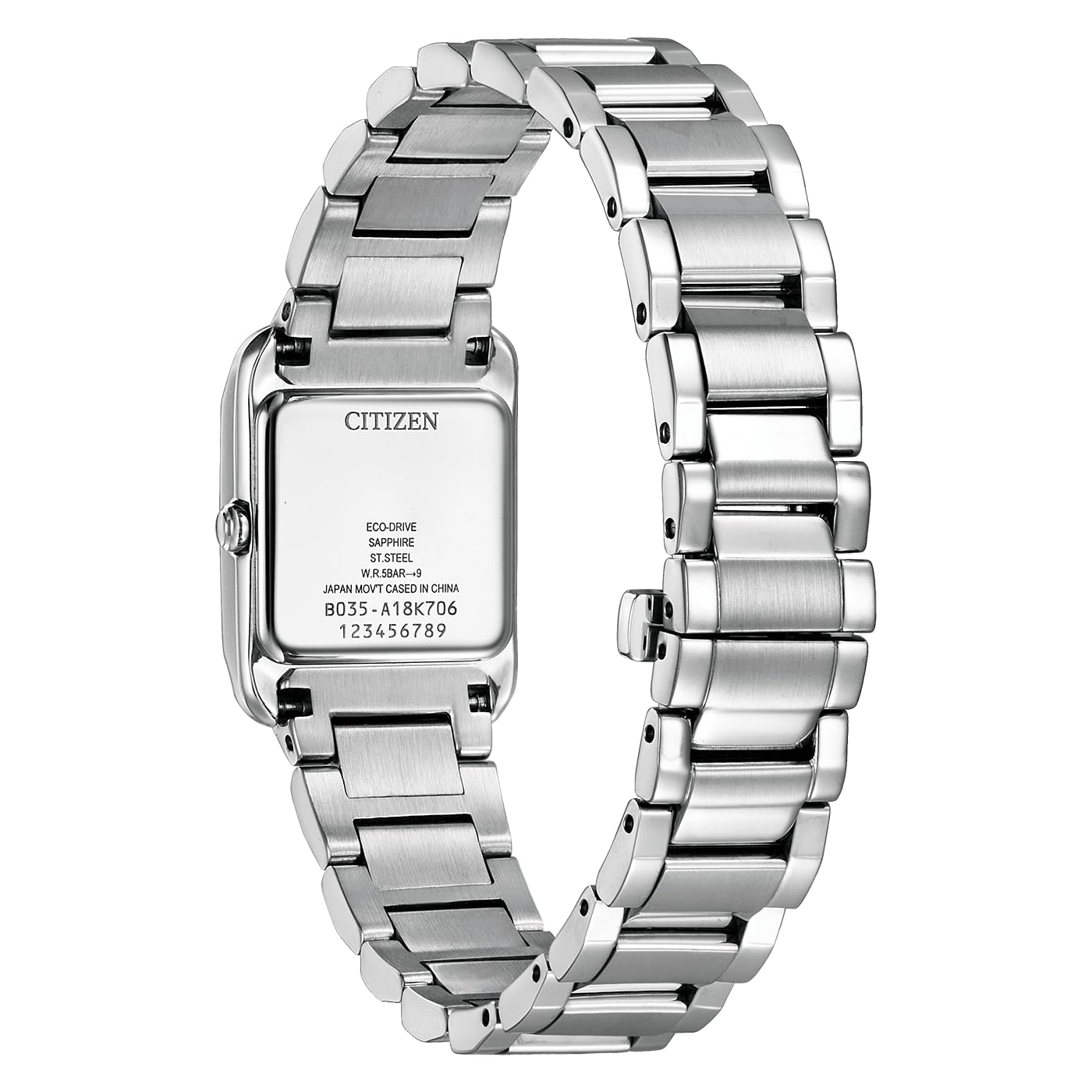 Citizen Watch EW5600-87D, argento, Bracciale