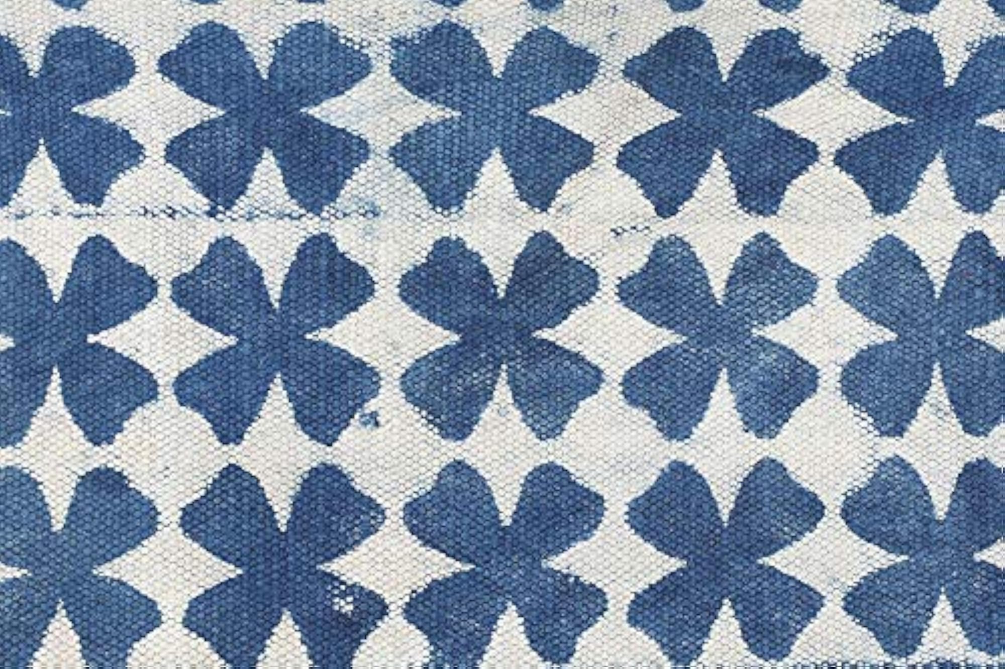 Block Printed Bed Table Runner Cotton Floor Runner Gift