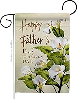 Vista 1 de Decoración de tumba del Día del Padre en el Cielo para decoración de cementerio al aire libre para el hogar, bandera para abuelo, papá, abuela