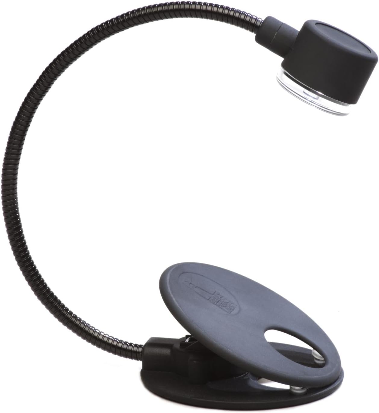 LightWedge Flex Neck Reading Light, Soft Touch Black