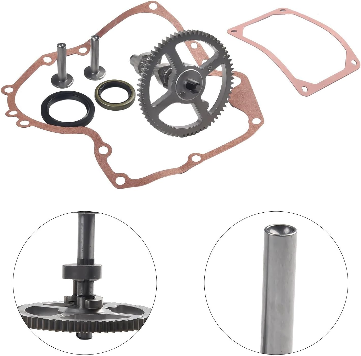 Camshaft Sealing Set for Crankcase & Shaft Seals for 4-Cycle Small Engines – Fits 793880, 793583, 792681, 697110, 795387, 791942, 795102 (LX426, LT2000, LT1000, Ariens-936053)