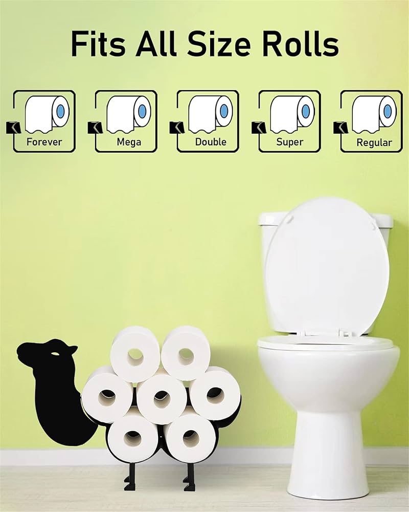 Amazon.co.jp: ラクダのトイレットペーパー収納、面白いキャメル