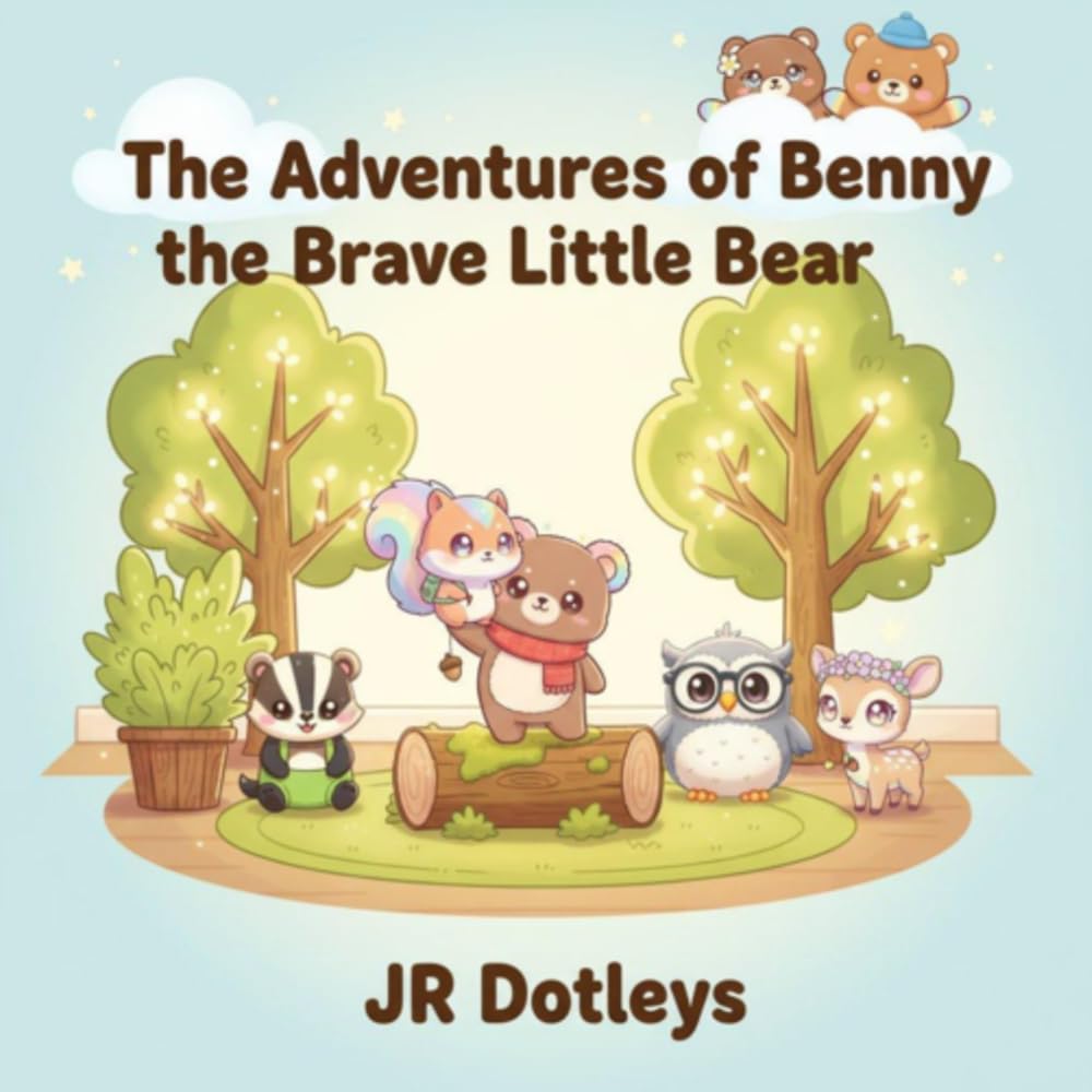 The Adventures of Benny the Brave Little Bear by JR Dotleys: An Inspiring Children’s Story About Bravery, Kindness, and Believing in Yourself