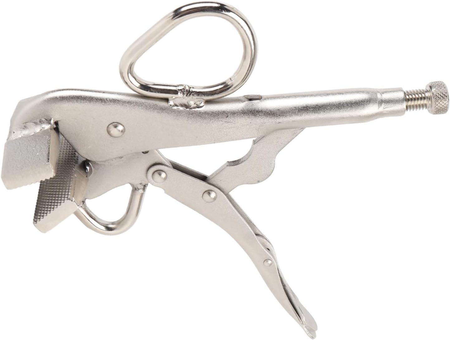 Pulling Plier Clamp, Auto Bodywork Tool,20085 2000lb Auto Body Stud Pins Pull Plier with 2 Pull Ring Carbon Steel Stud Pins Flange Pull Plier for Car