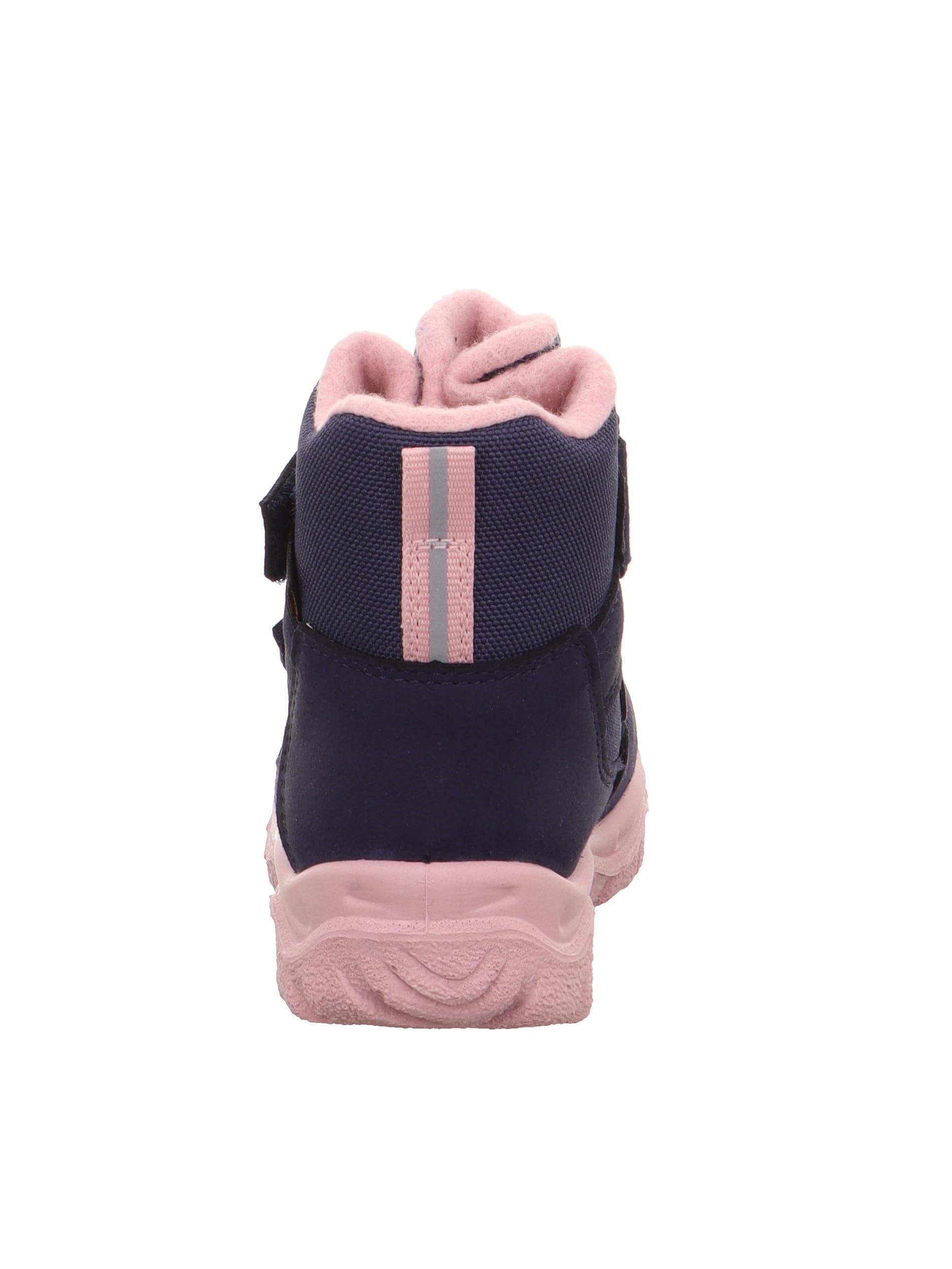 Superfit Baby Mädchen - Schuhe HUSKY1 Boot, Modern, BLAU/ROSA 8030, 22