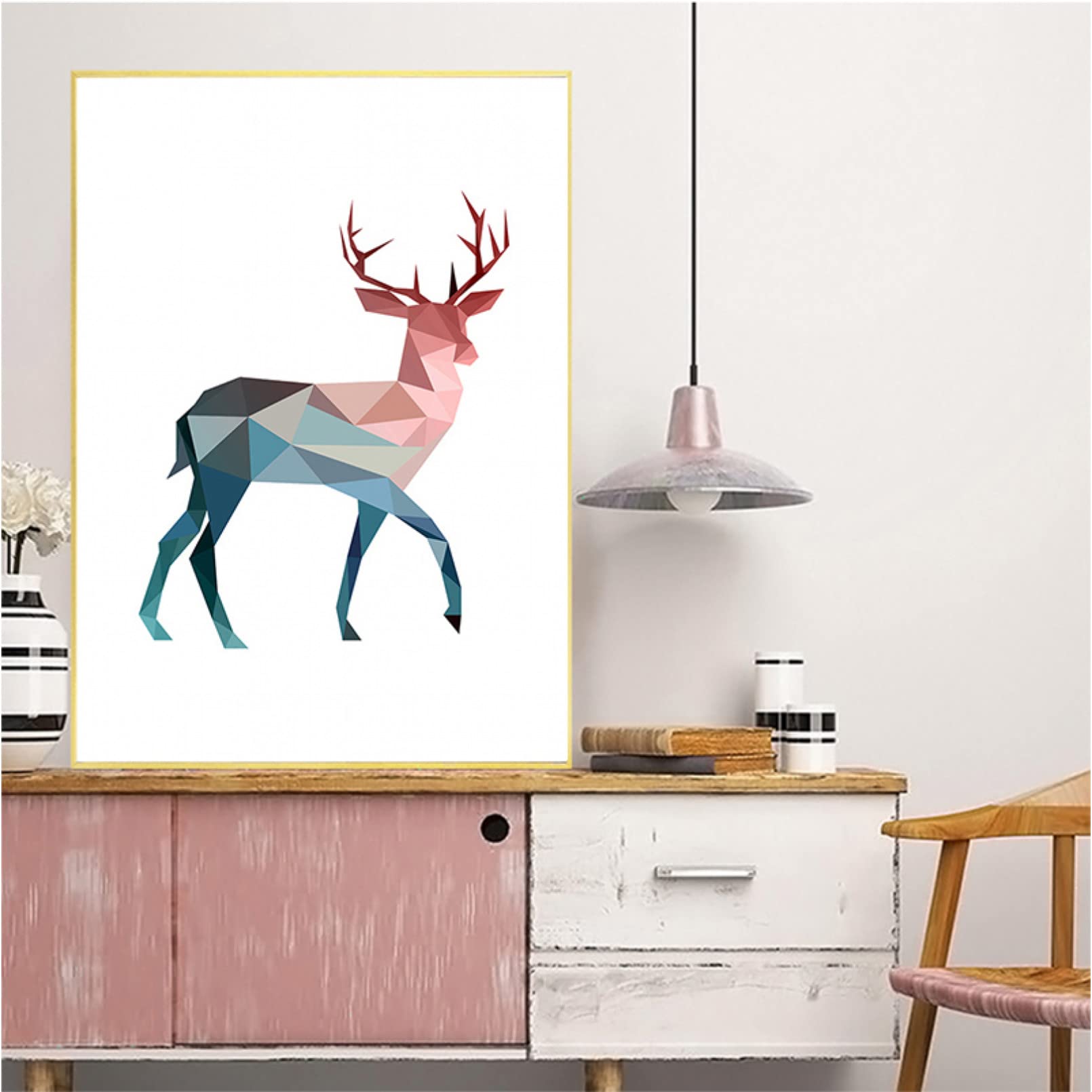 Cuadros decoracion dormitorios modernos y sala de estar con lienzos de animales