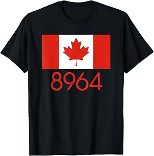 Canada Flag 8964 Canadian Self-Defense Protection Shield T-Shirt