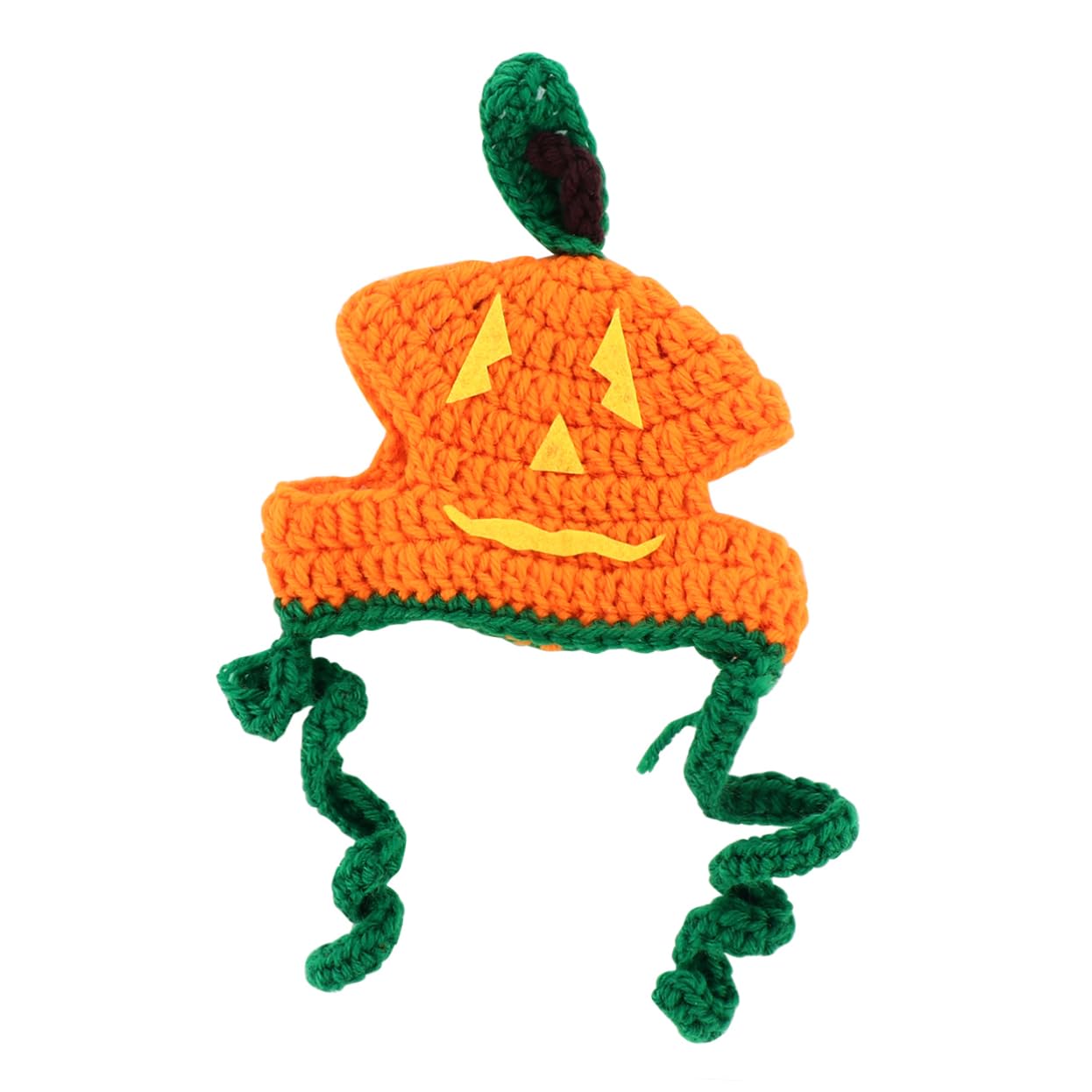 Sosoport 3 Pezzi Cappello Per Animali Domestici Di Halloween Cappello Esclusivo Per Animali Domestici Di Zucca Fatto A Mano Per Gatti