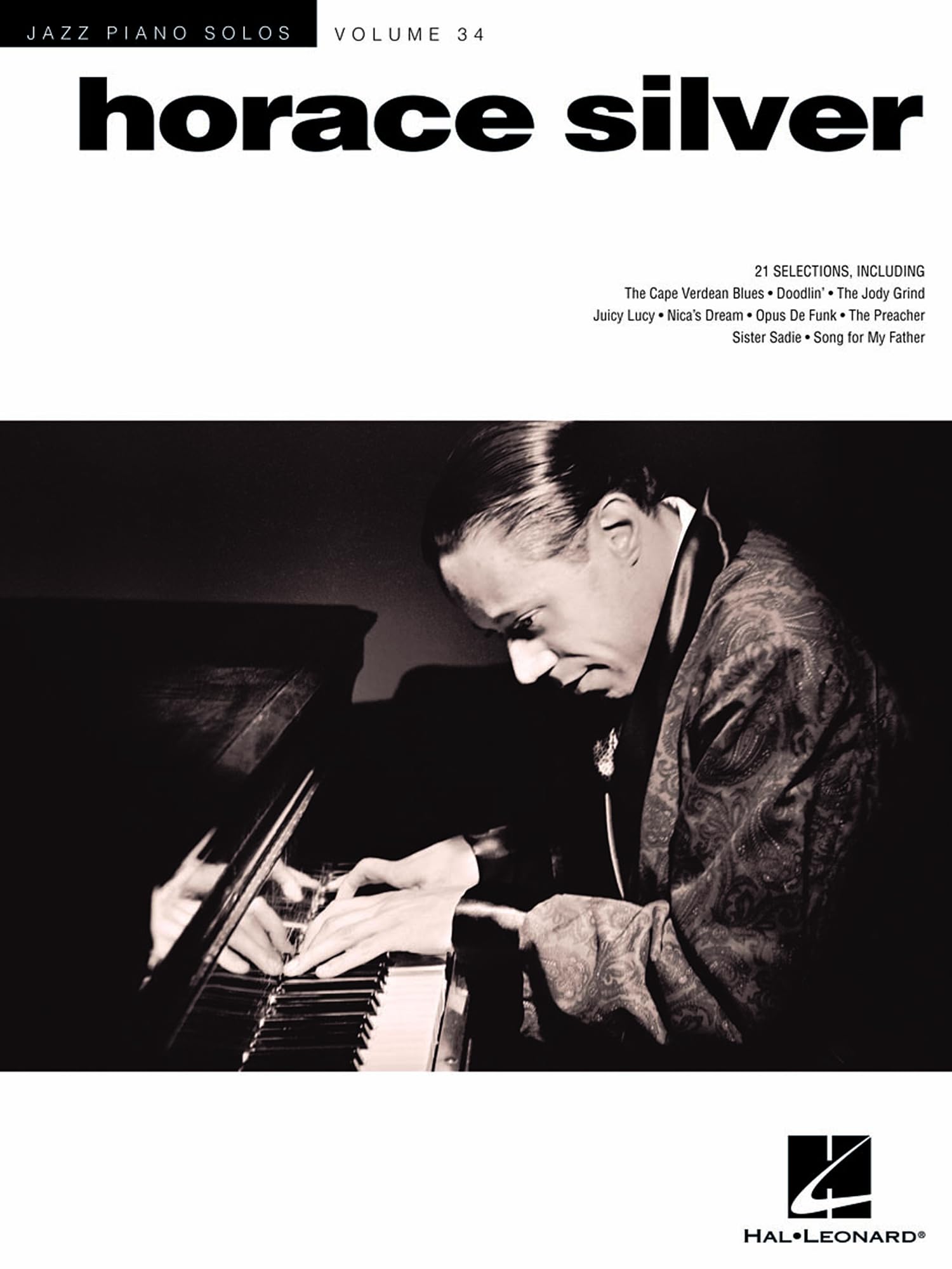 Horace Silver. Piano Solo.: Jazz Piano Solos Series Volume 34