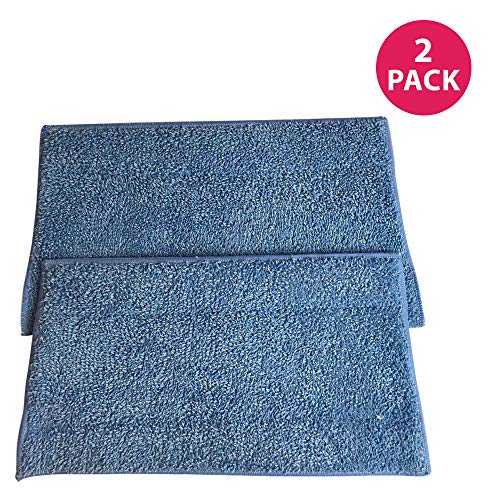 Crucial Vacuum Replacement Mop Pads - Compatible with Euroflex - Fits Euroflex EZ1
