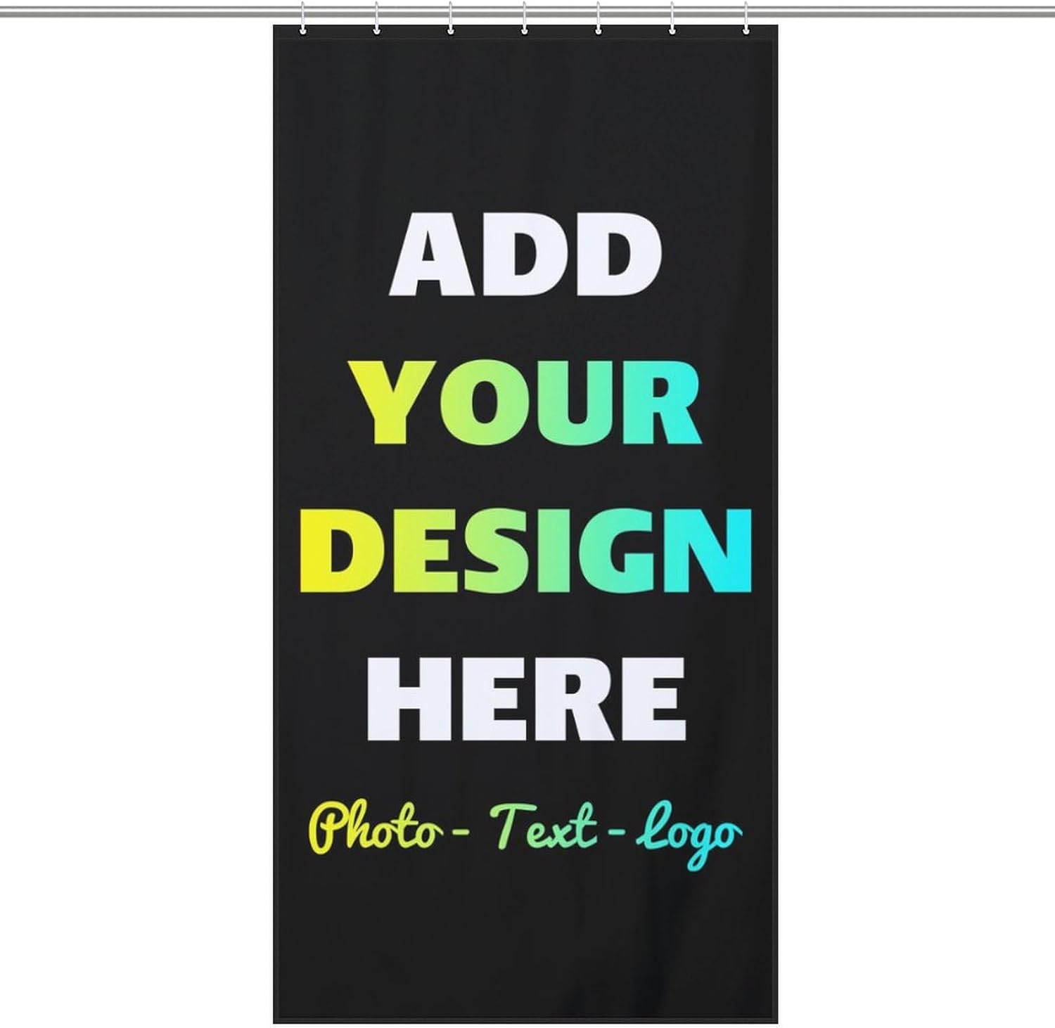 DYAGSIO Custom Shower Curtain with Pictures Design Your Own