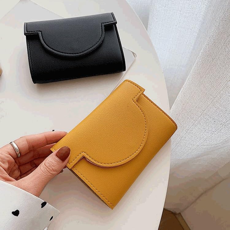 Women's Wallet Short Coin Purse Card Holder Handbag Small Female Hasp Mini Clutch Girl Money Bag(D)2
