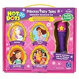 Educational Insights Hot Dots Jr. Princess Fairy Tales Interactive Sets with Magical Talking Wand Pen