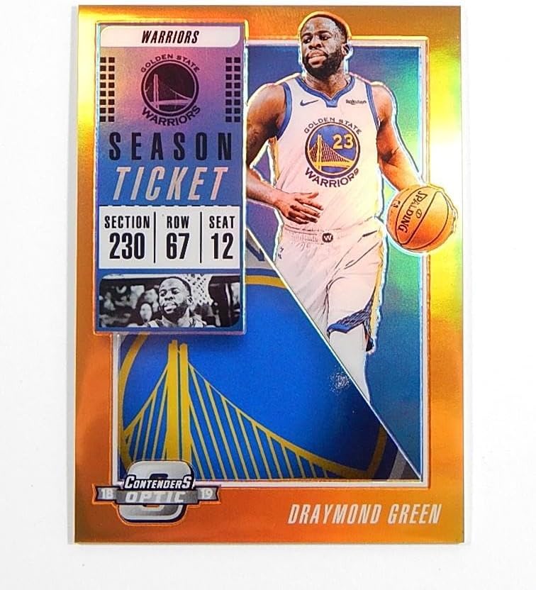 2018-19 Panini Contenders Optic Orange Prizm Draymond #83#'d /49 - Basketball Cards