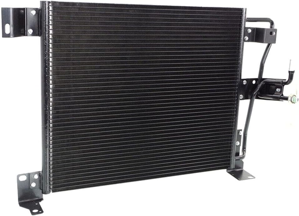 Condenser for Jeep for Grand Cherokee 5.9L 1998 for Grand Wagoneer 5.2L 1993 Aluminum Core 10-Item Height