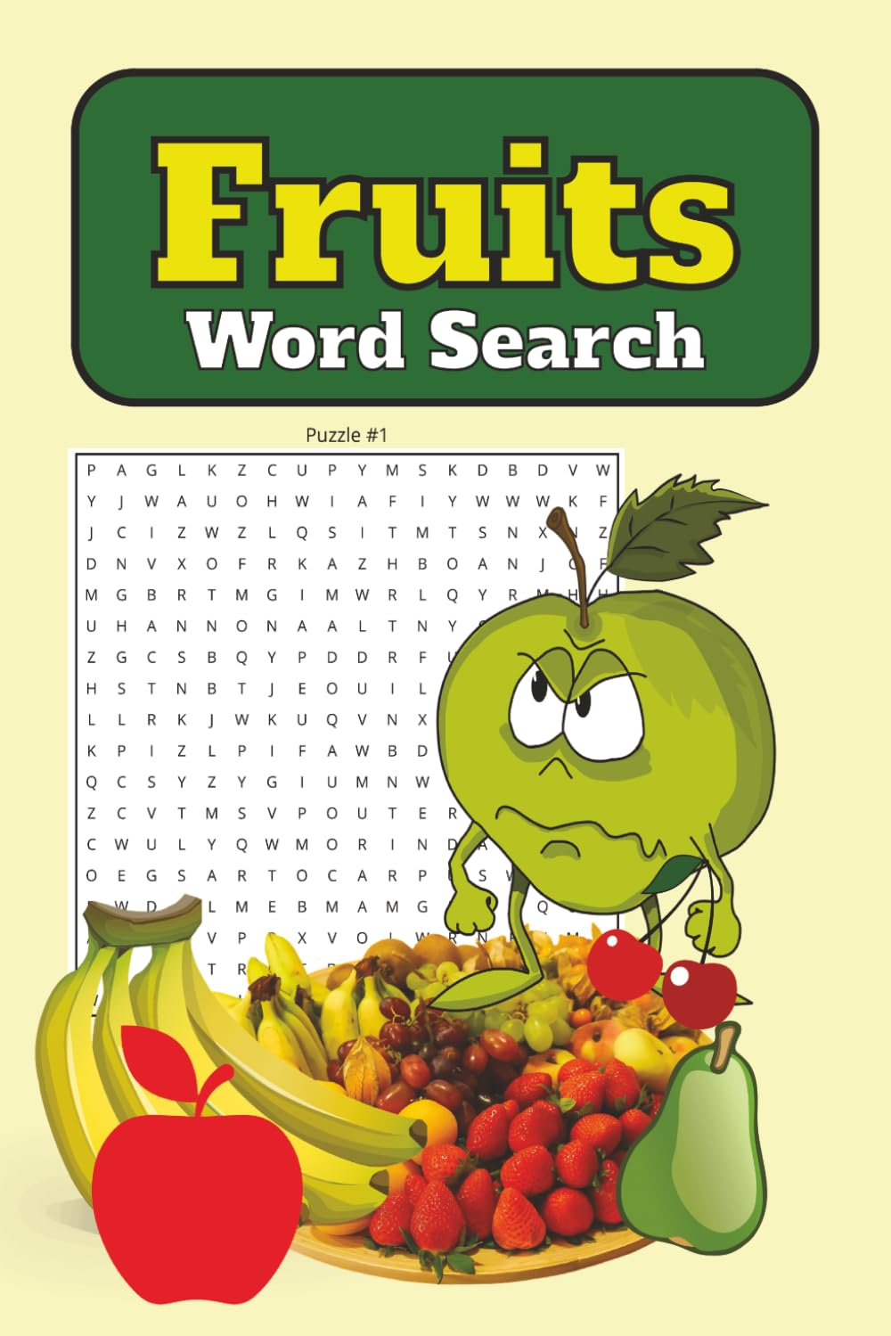 Fruits Word Search: Word search puzzles