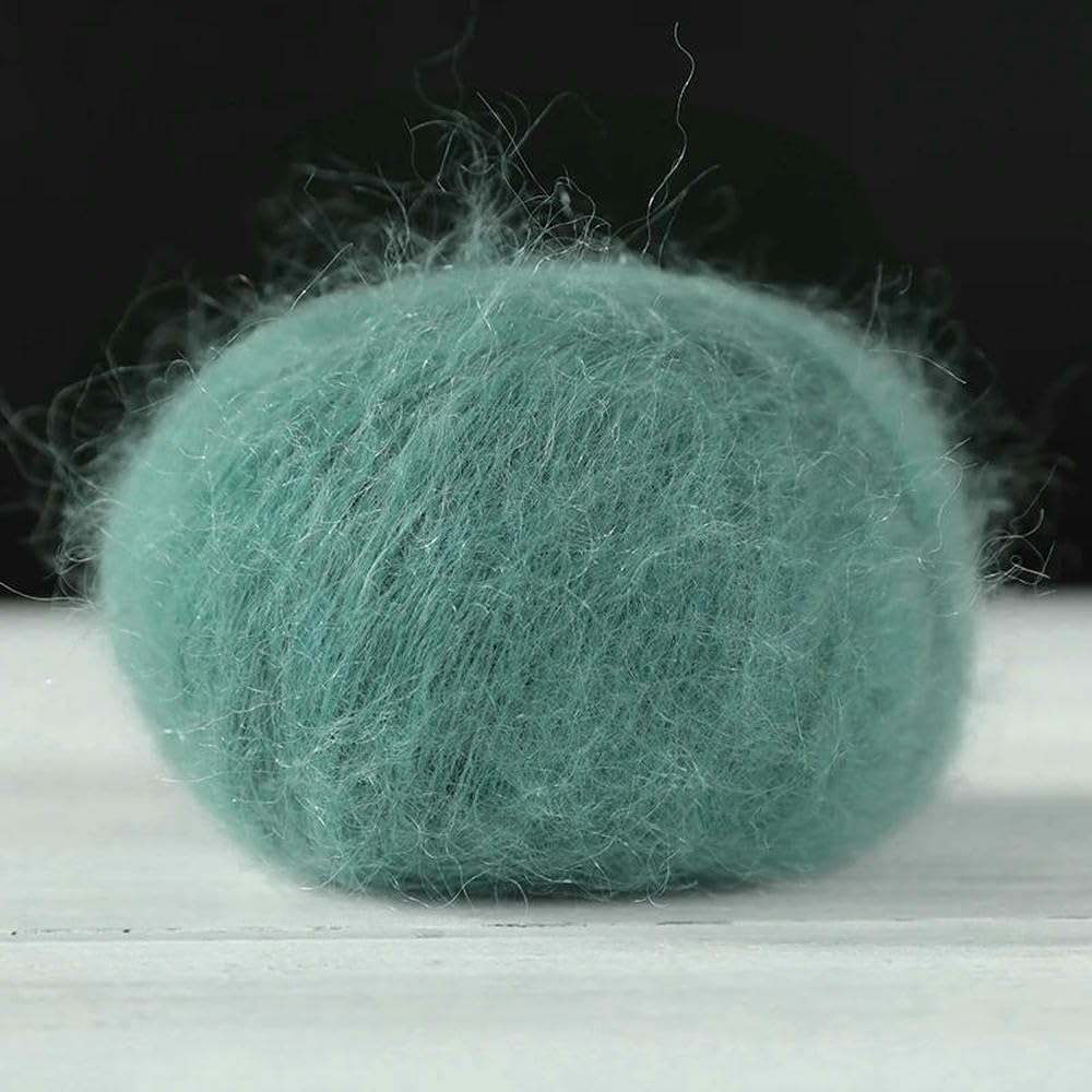 Tricoter des pulls facilement avec ce lot de 3 pièces de fil de soie mohair souple