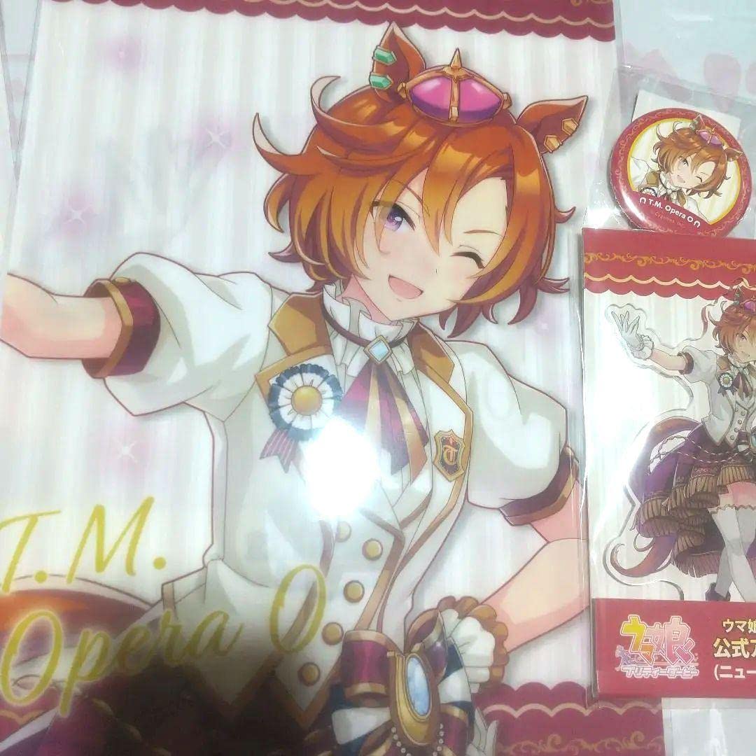 Amazon.co.jp: ウマ娘 テイエムオペラオー アクリルスタンド 缶バッジ