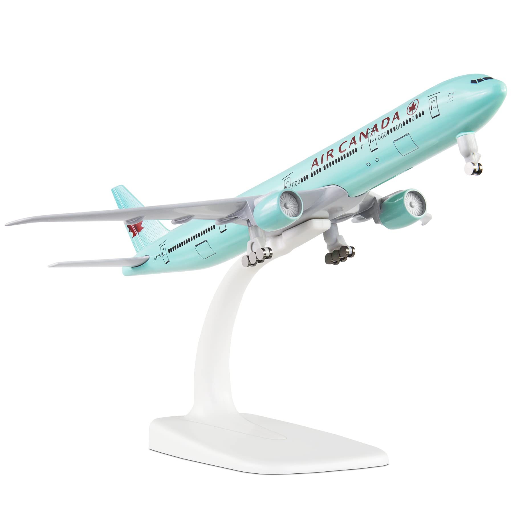 Busyflies 1:300 Scale Canada 777 Airplane Models Alloy Diecast Airplane Model