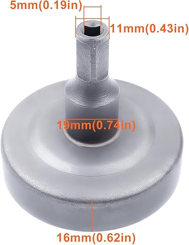 Miniatura 2 de Kit de cubierta de piñón de tambor de embrague para Stihl FS56RC FC56C FS70R HT56 KM56RC FS55T FS70C HT56C MM55 Trimmer Replacememnt Parts