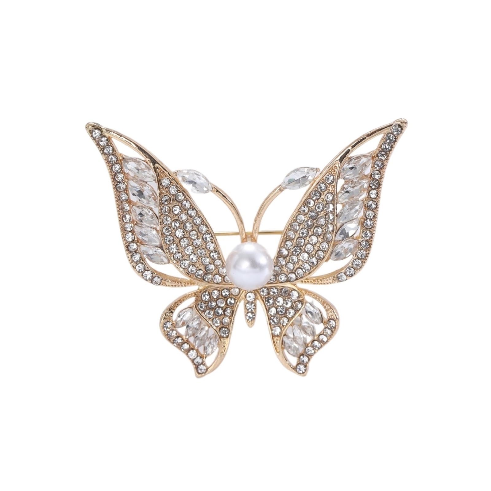 Spilla in lega a forma di farfalla spilla squisita abbigliamento accessori spille spille,
