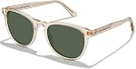 CARFIA Acetate Lunettes de soleil polarisés pour hommes Trendy Retro Lunettes de Soleil CA2307
