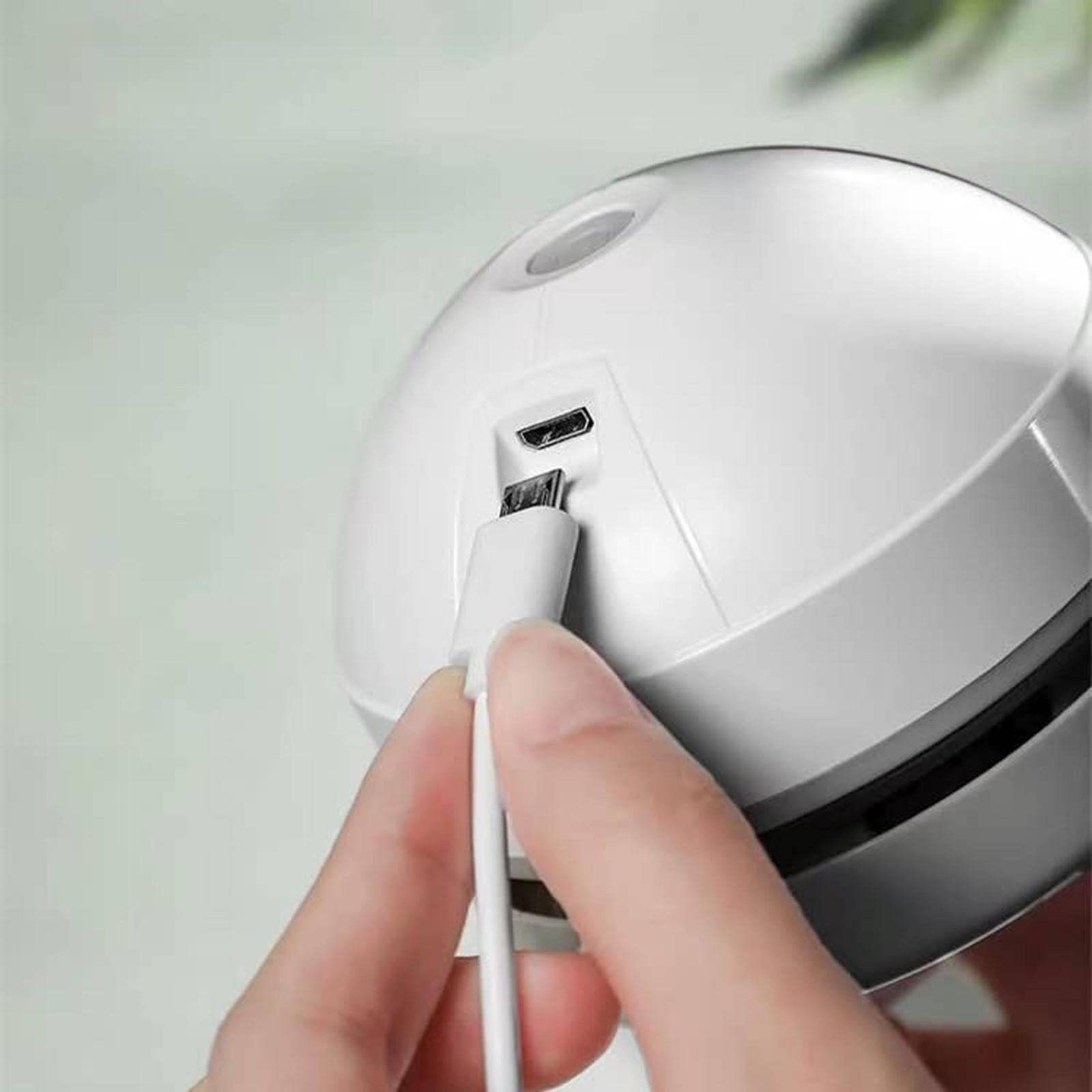 Amazon | 卓上クリーナー 卓上掃除機 ロボット型 消しカスクリーナー