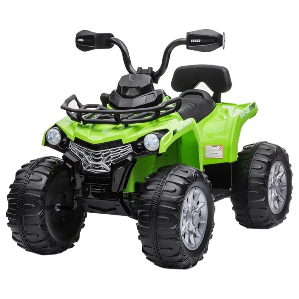 DORSA-12V ATV Electric Ride on Quad Bike - (GREEN)