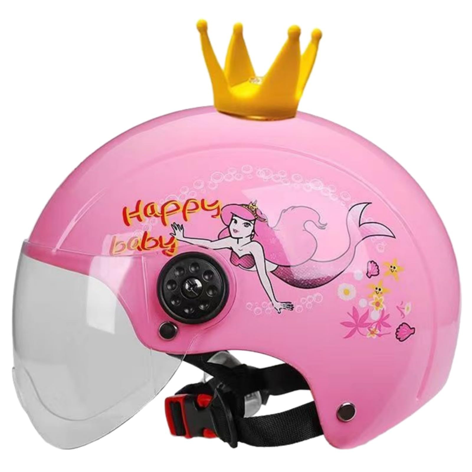 Casco Da Motocross Per Bambini, Casco Da Moto Per Bambini, Ragazzi E Ragazze, Bicicletta, Scooter, Sport All'aria Aperta, Visiera Parasole, Regalo, Per Bambini Dai 3 Ai 10 Anni B,48-56cm