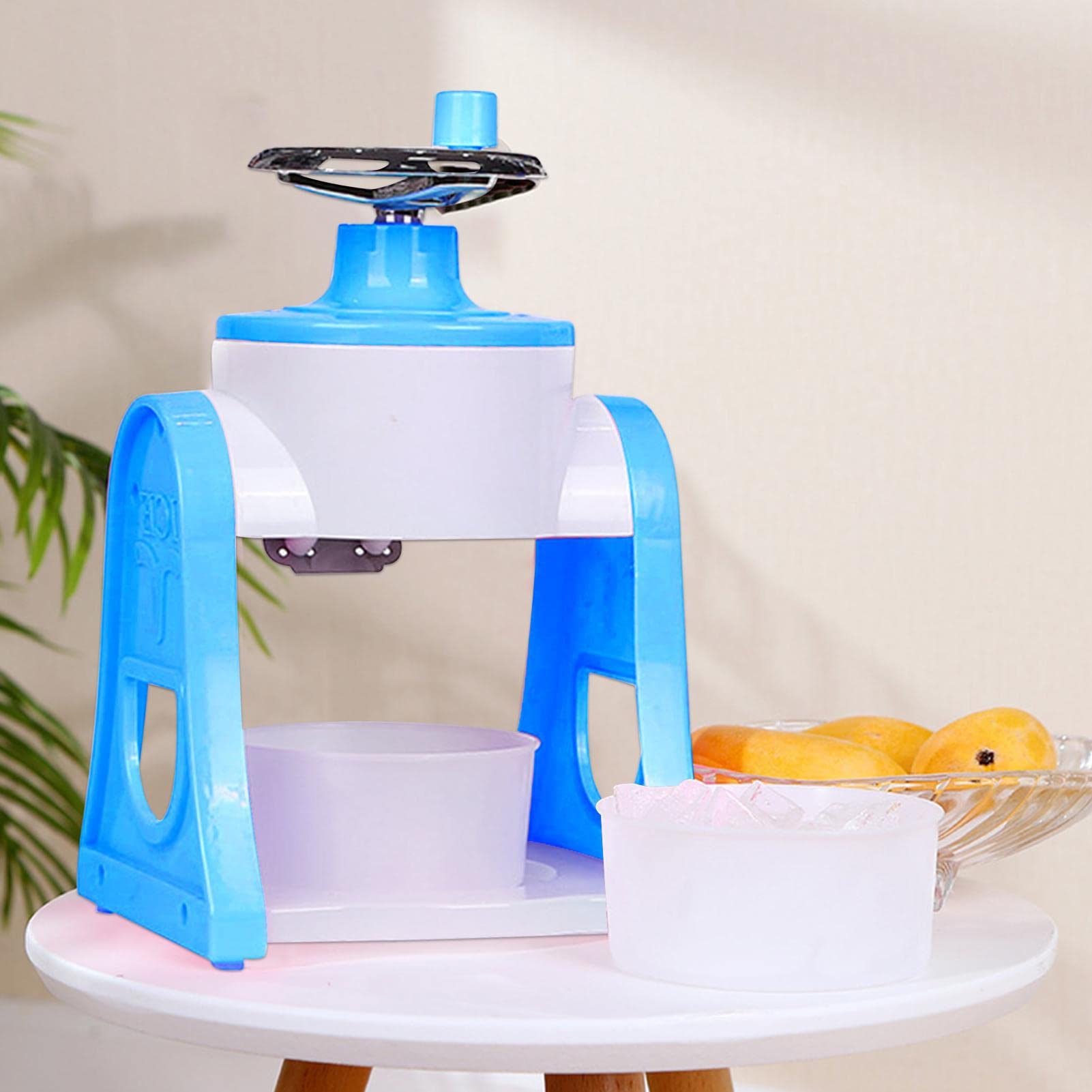 trituradora Hielo | Máquina Afeitar trituradora Hielo con manivela para Hacer Bebidas,Helado, Snowcone, Kakigori, Bingsu, Coctelería, Slushie Maker para el hogar para niños