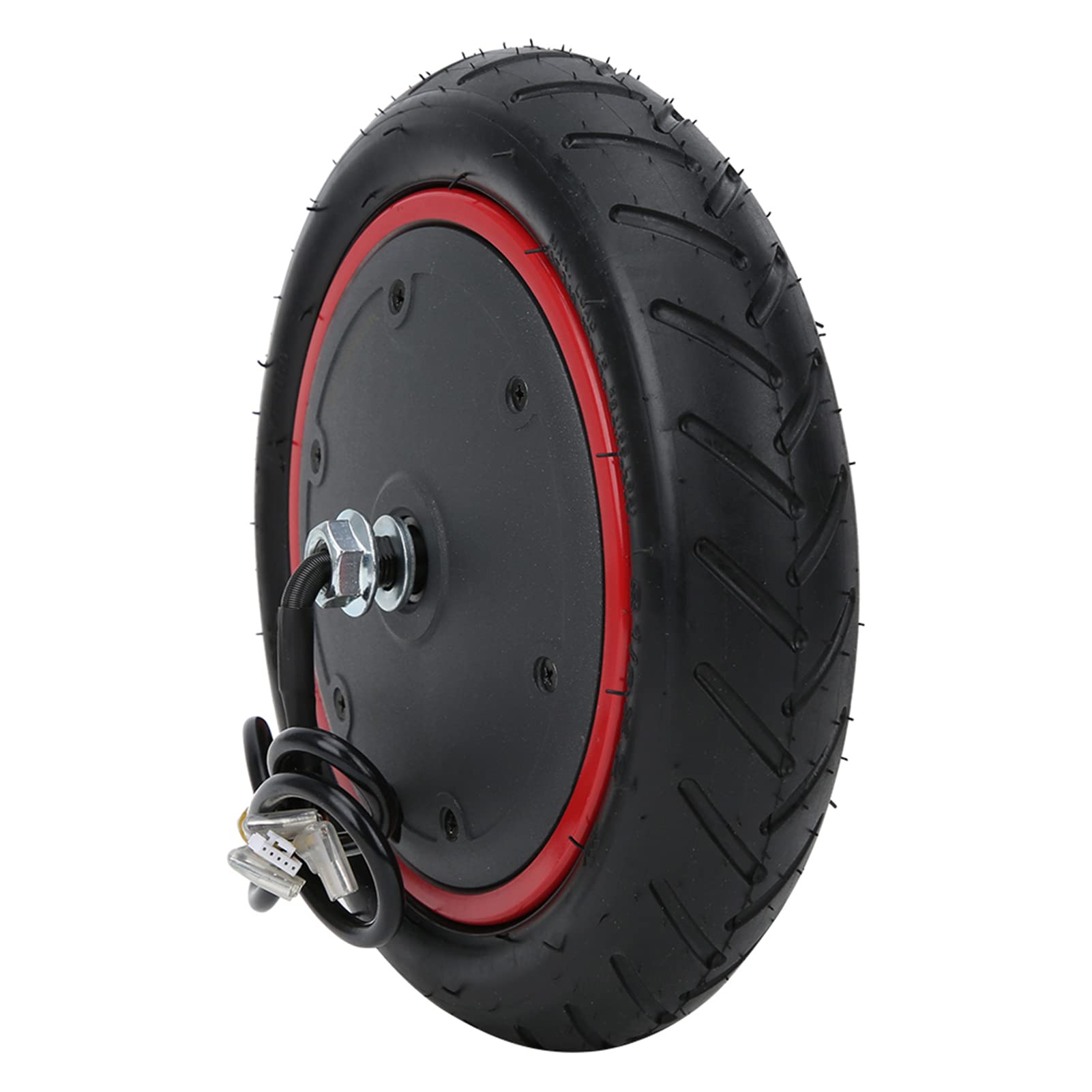 Rueda de Patinete Eléctrico, Neumático de Patinete Inflable de 240 Mm con Motor sin Escobillas de 350 W Y 36 V para M365/M365 Pro Accesorios De Modificación De Bicicletas Eléctricas.