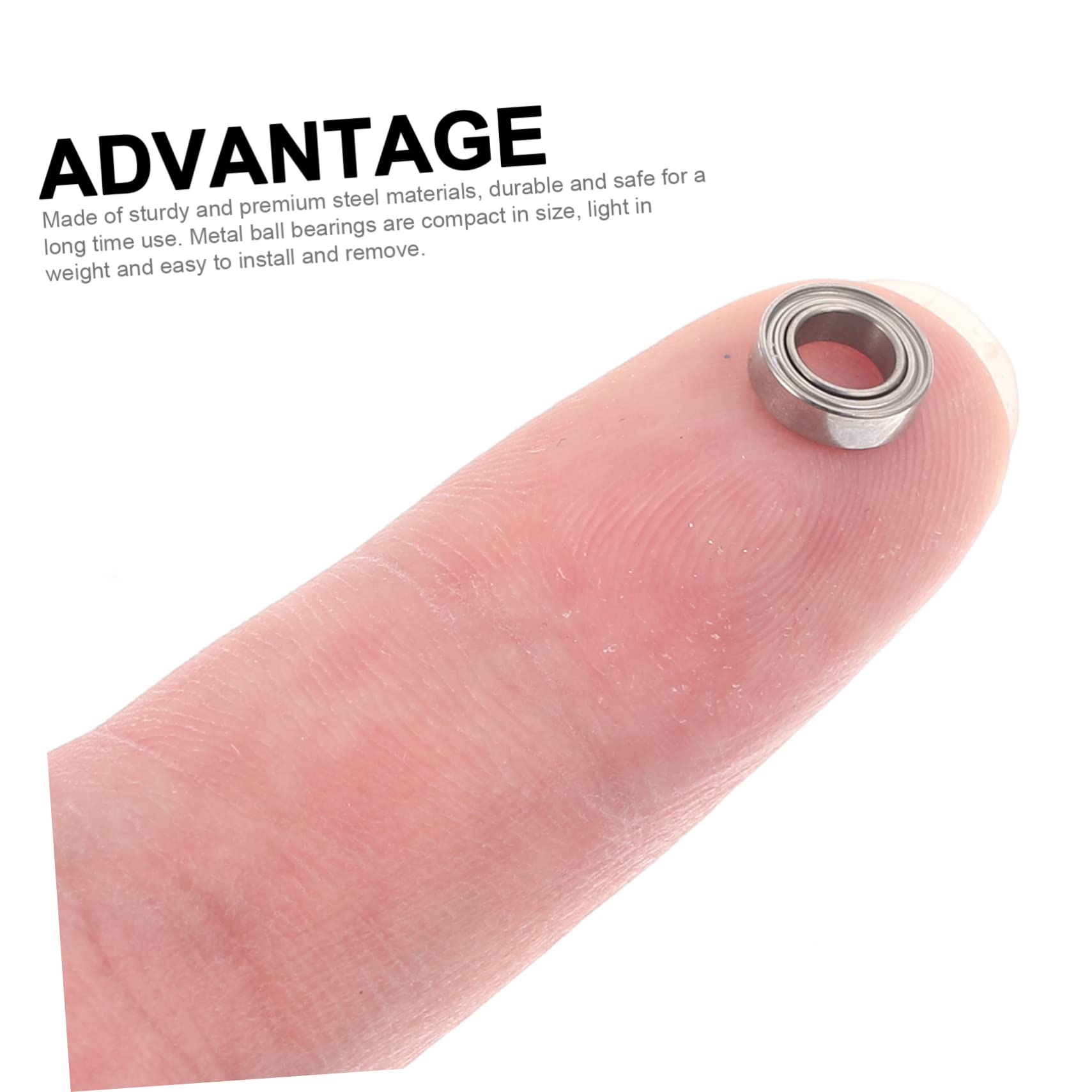 Anneome Chassis Modification 10pcs Metal Car Bearings 144001-02 144010 124016-17-18 124019