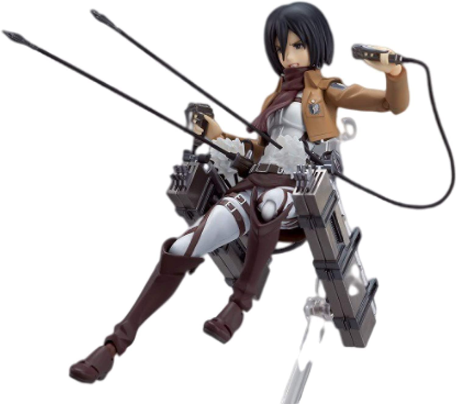 Figurine d'action Attack On Titan, Mikasa Ackerman Action Figure Sculptures Jouets à collectionner Jouet Anime Statue nendoroid pour fan d'anime