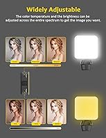 Vista 5 de NexiGo Kits de cámara web de enfoque automático 1080P, cámara web USB N680 FHD con control de software y cubierta de privacidad, iluminación