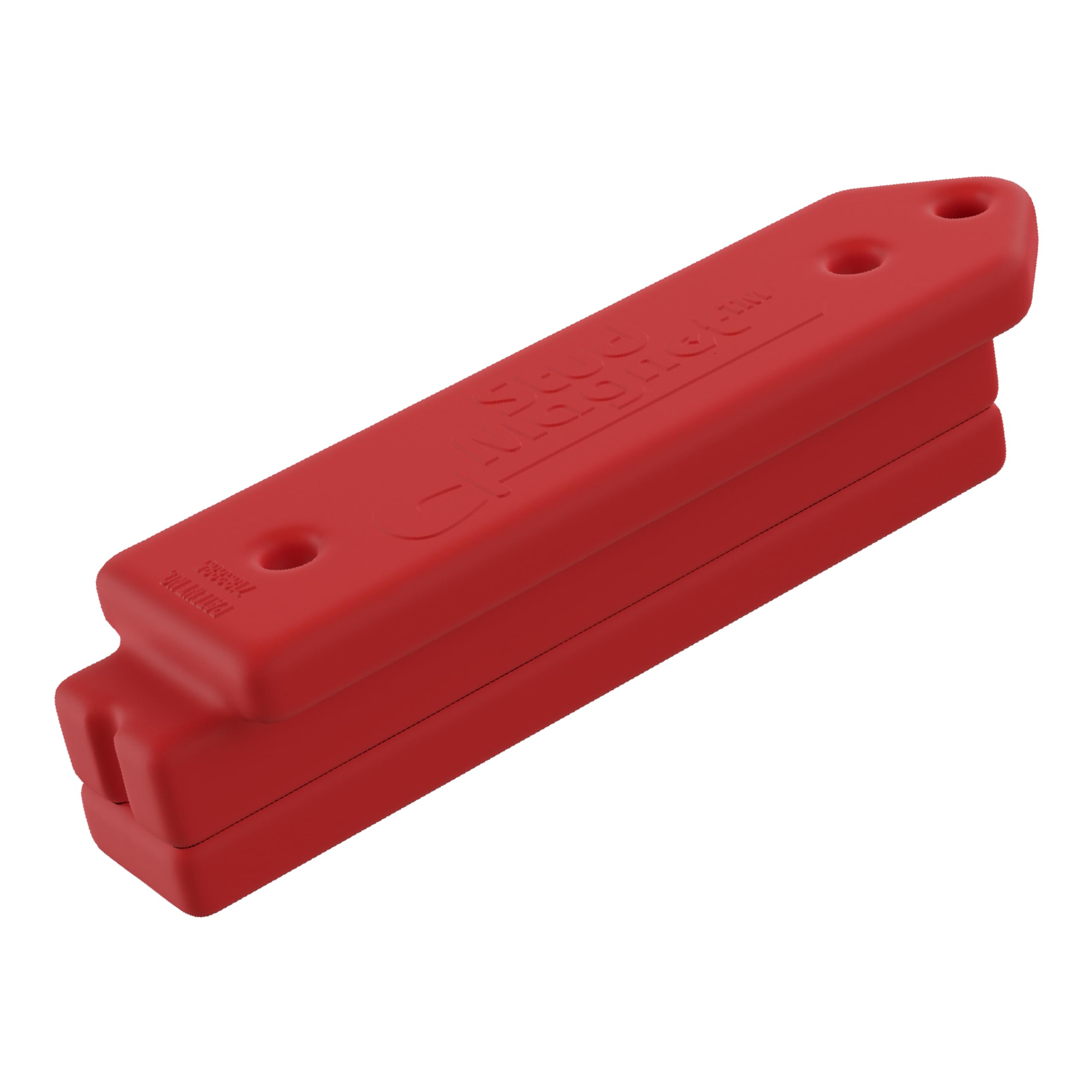 Magnetic Stud Magnet Finder with Shield - Drywall Screw and Nail Locator, Red, 07612