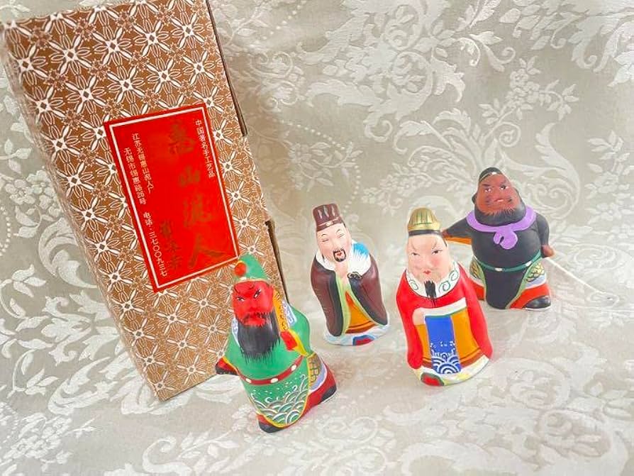 三国演義 泥人形 三国志泥人形セット箱入り ネコポス便なら【送料無料】｜京劇