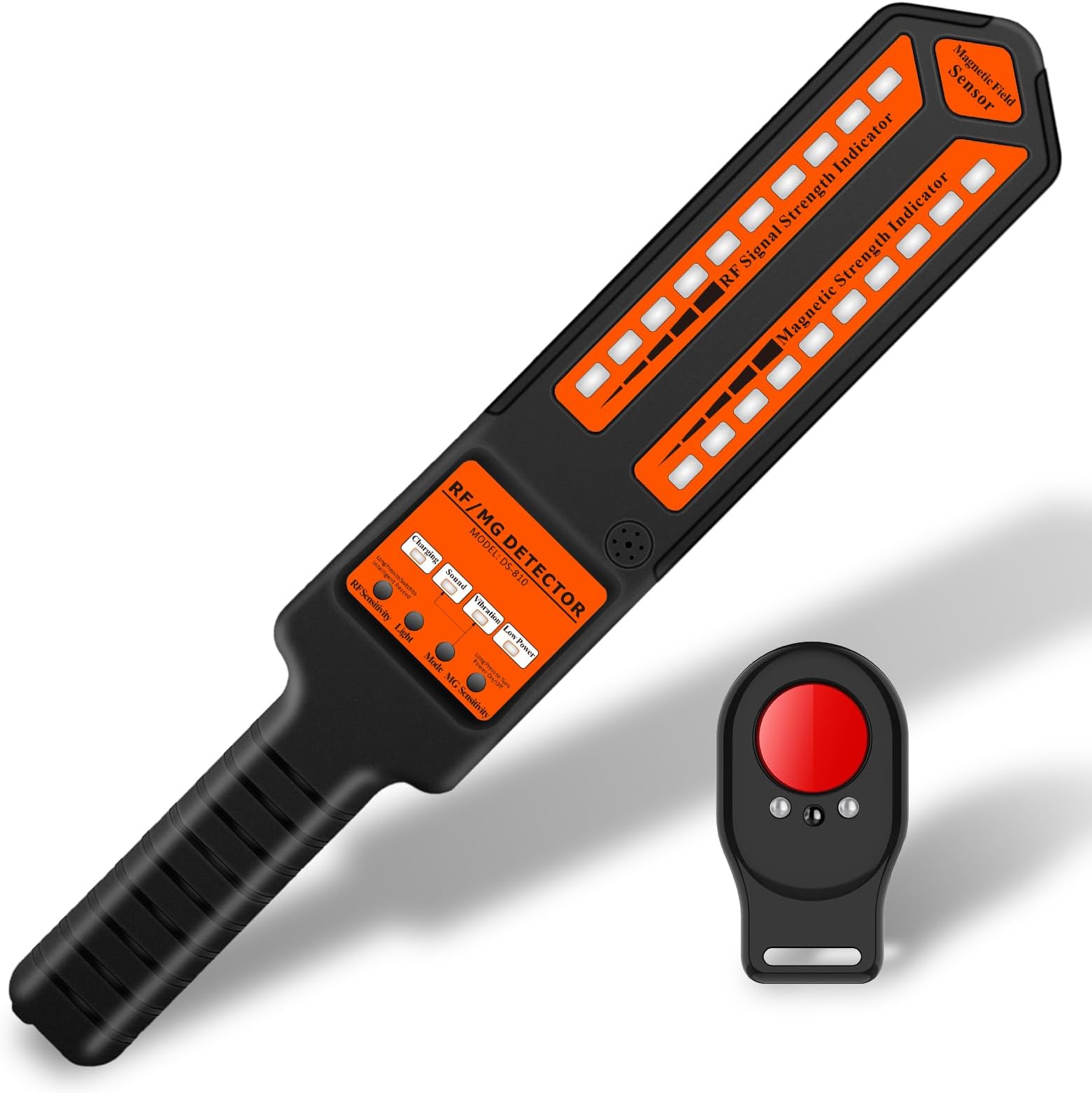 Hidden Camera Detector Bug Sweeper Camera Finder Listening Device Tracker Detector, for Car, Hotel, Meeting