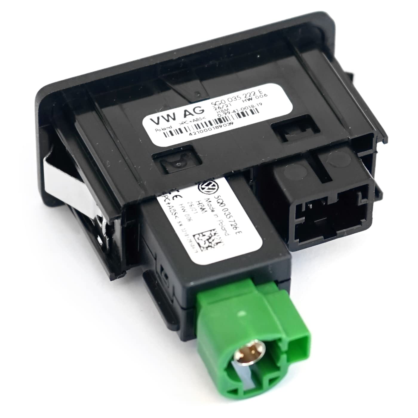 Volkswagen 5G0035222E Anschluss USB AUX-IN Adapter Schnittstelle