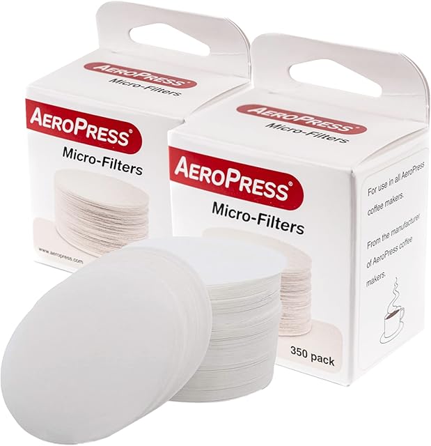 AeroPress Replacement Filter Pack - Microfilters For AeroPress Coffee And Espresso Maker - 2 Pack (700 count)