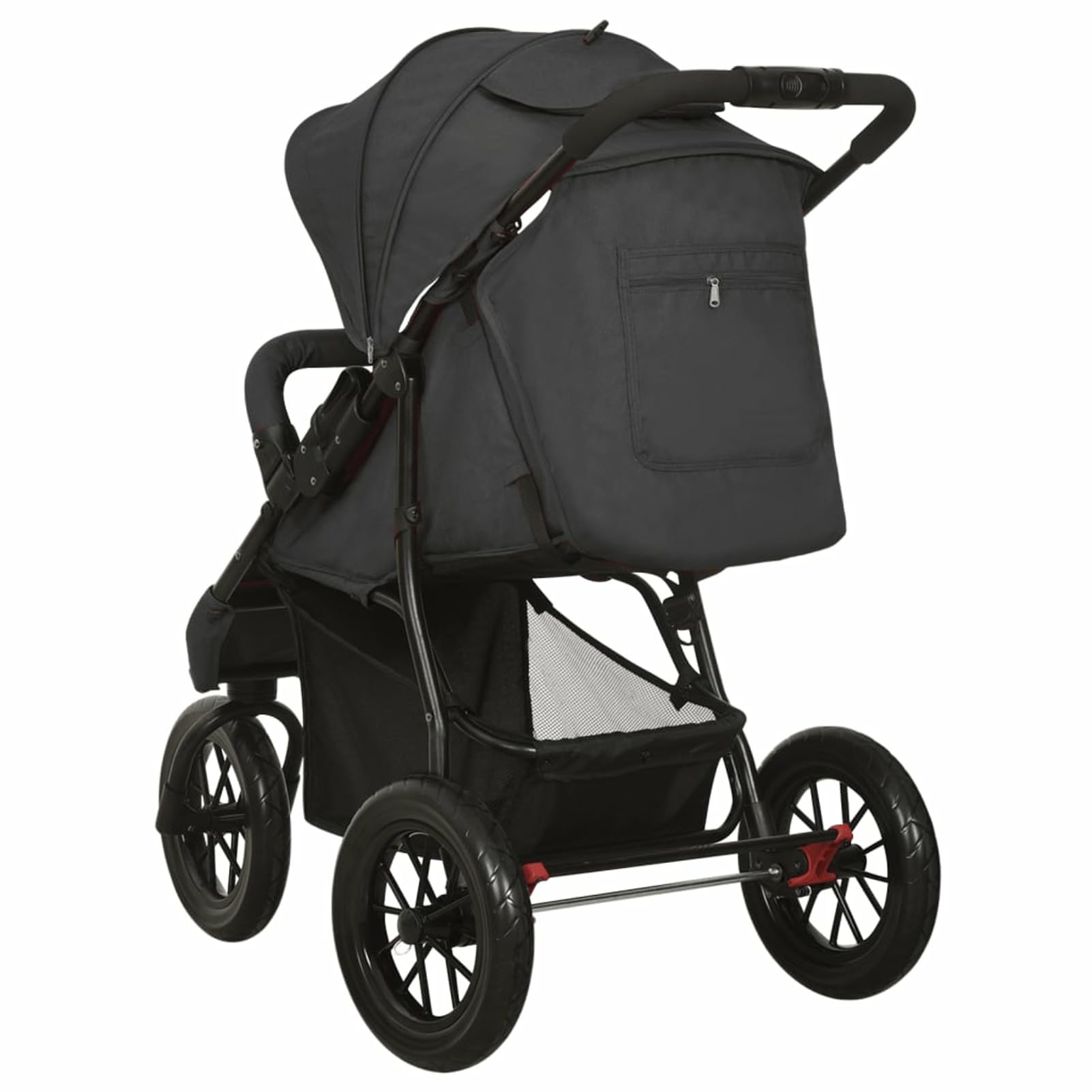 Passeggino per Bambini Antracite in Acciaio,Bebè e Bimbi,Trasporto Bebè,Passeggini-10260