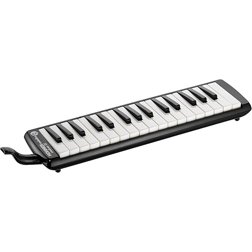 Hohner Melodica 32 Keys, Black, Chrome