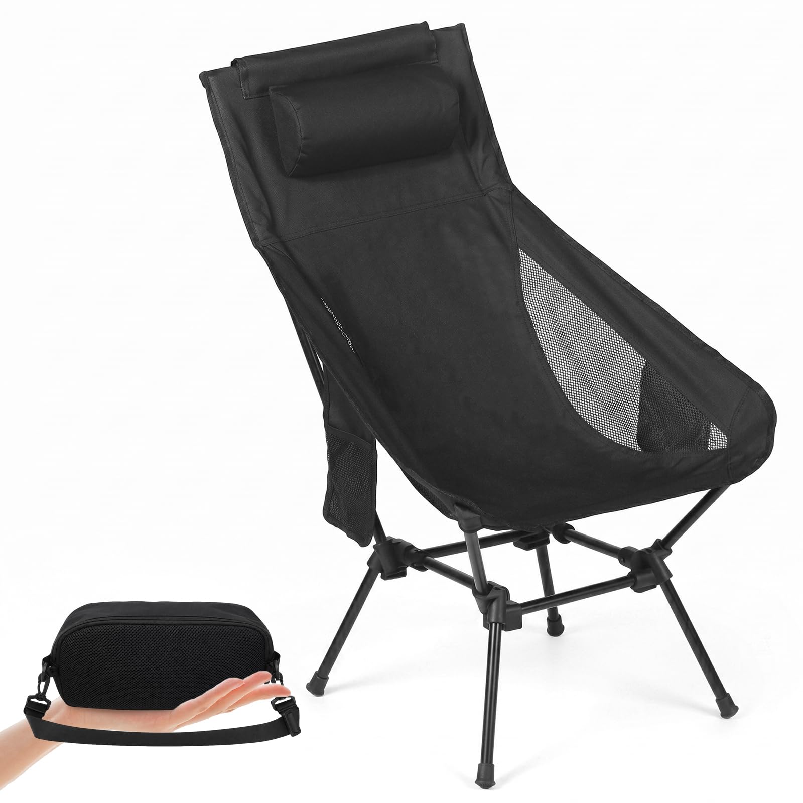 Chaises de Camping, Chaise de Camping Dossier Haut