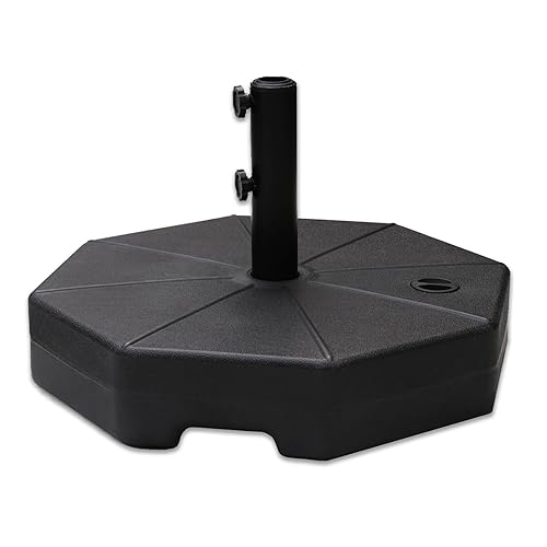 112 lb Heavy Duty Plastic Water and Sand Fillable Outdoor