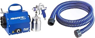 Fuji 2904-T70 Mini-Mite 4 Platinum - T70 HVLP Spray System & 2049F 6-Foot Flexible Whip Hose